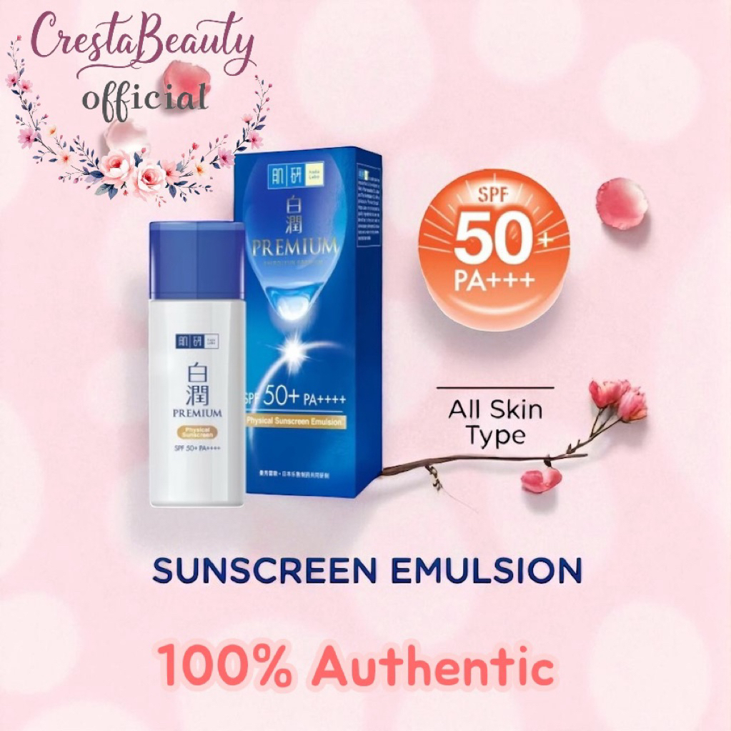 HadaLabo Premium physical Suncreen SPF 50+PA | Shopee Malaysia