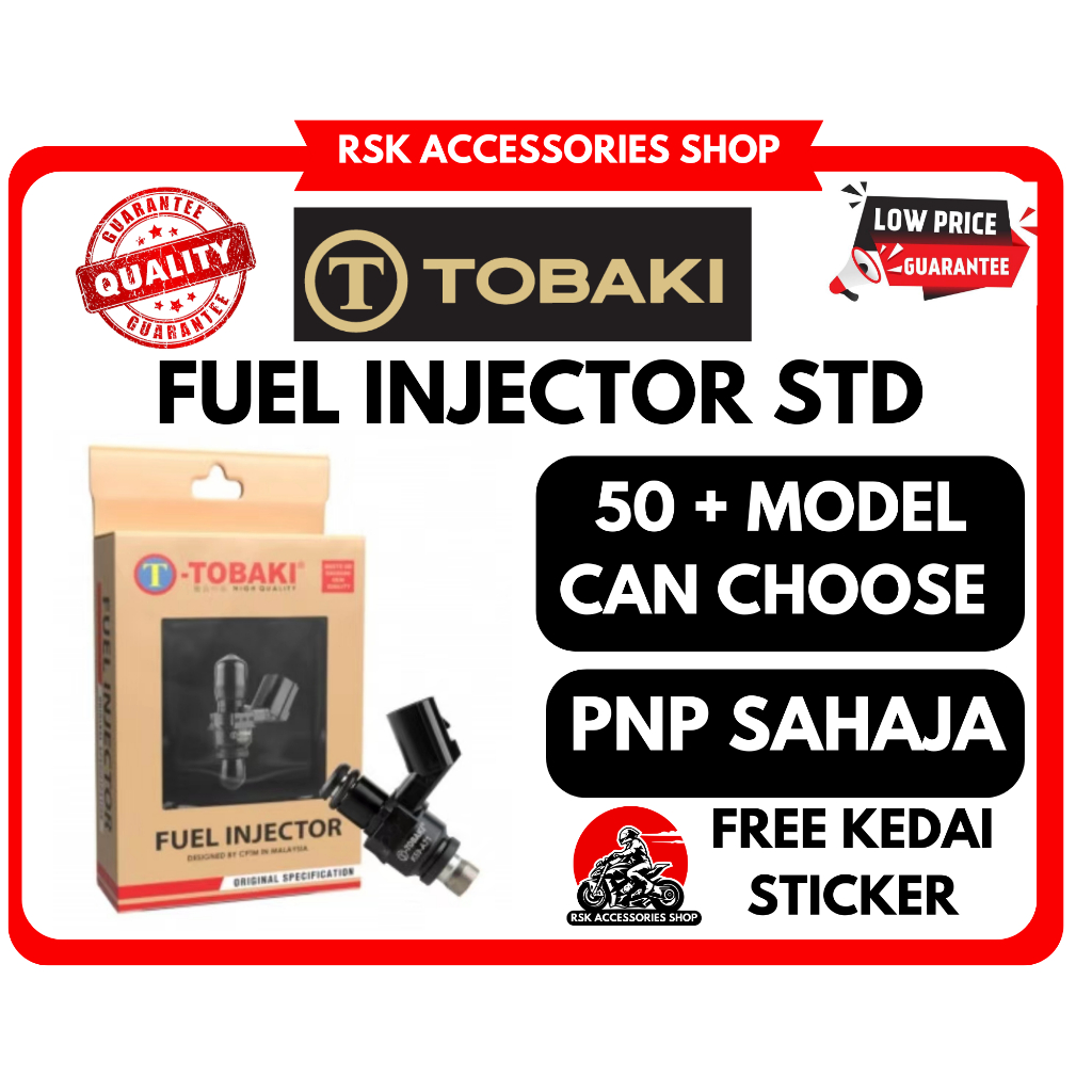 TOBAKI Fuel Injector Y15 Y16 DREAM SRL WAVE DASH EGO AVANTIZ SOLARIZ ...