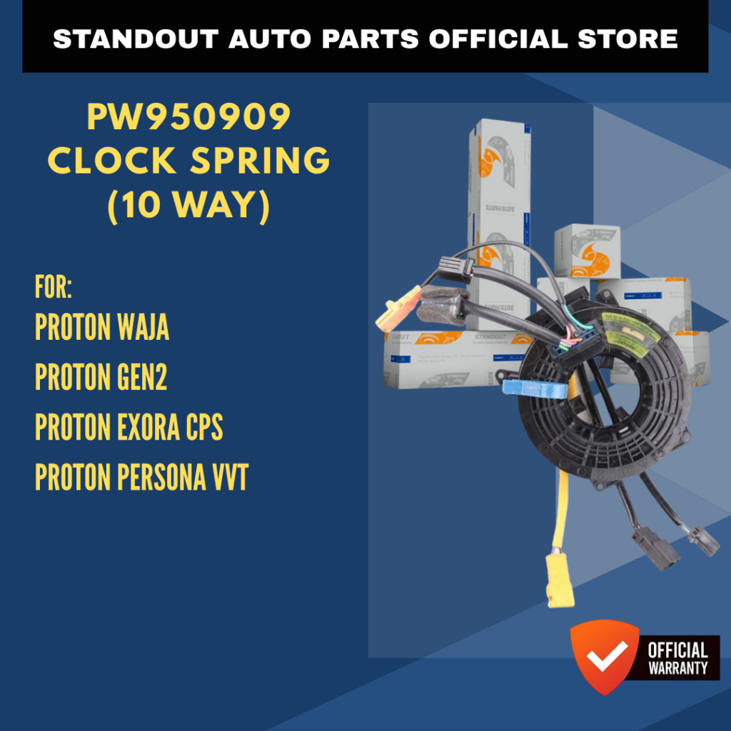 STANDOUT PW950909 CLOCK SPRING FOR PROTON WAJA PROTON GEN2 PROTON EXORA ...