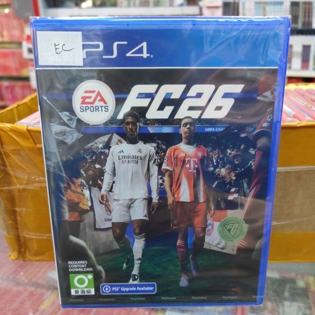 PS4 EA FC 26 ENG CHI R3 NEW AND SEALED | Shopee Malaysia