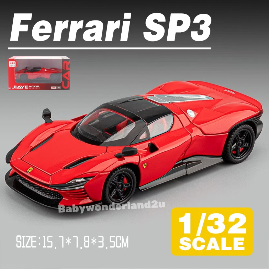 Diecast 1:32 Ferrari Daytona SP3 Vehicle Model Diecast Collection ...