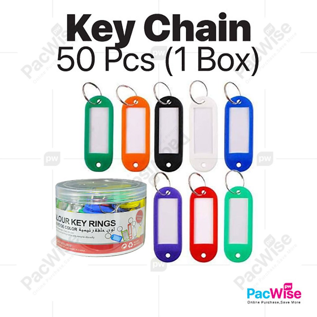 Key Chain / Key Tag / Rantai Kunci Organizer Label Tag – 25 pcs per ...