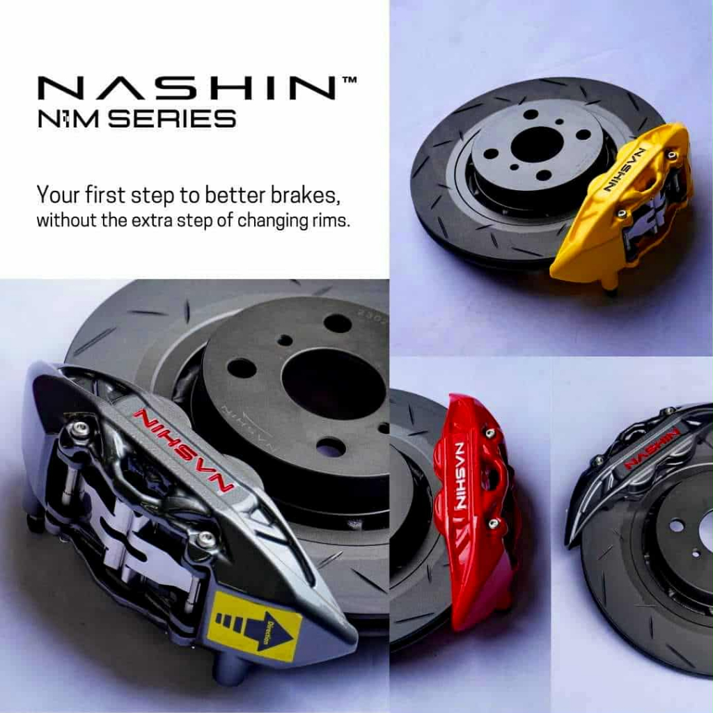 NASHIN N1M 4 POT BRAKE KIT SET 15''/16'' (286MM/302MM) | Shopee Malaysia