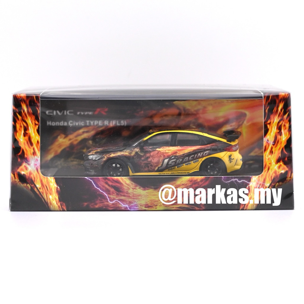 MOTORHELIX 1/64 HONDA CIVIC TYPE R FL5 J'S RACING | Shopee Malaysia