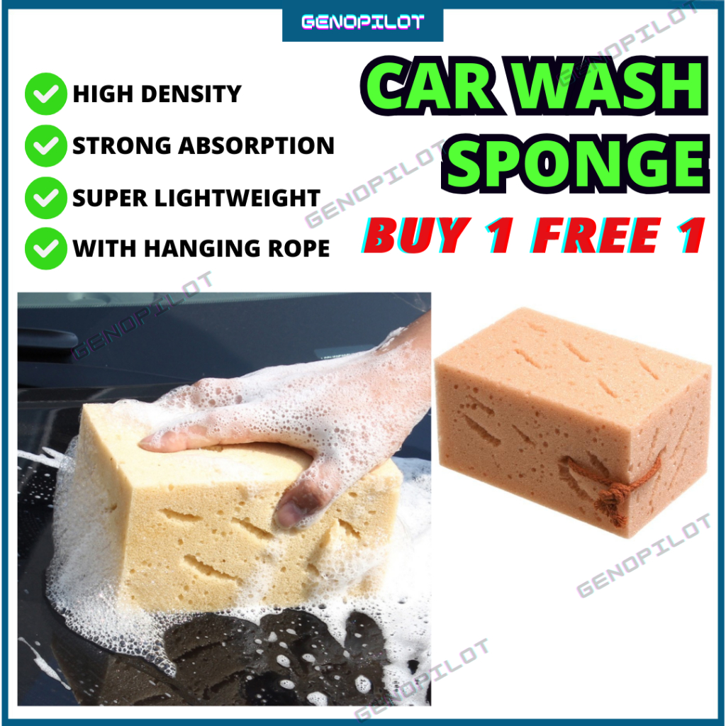🔥Car Wash Sponge Extra Large🔥 Car Sponge High Density High Foaming ...