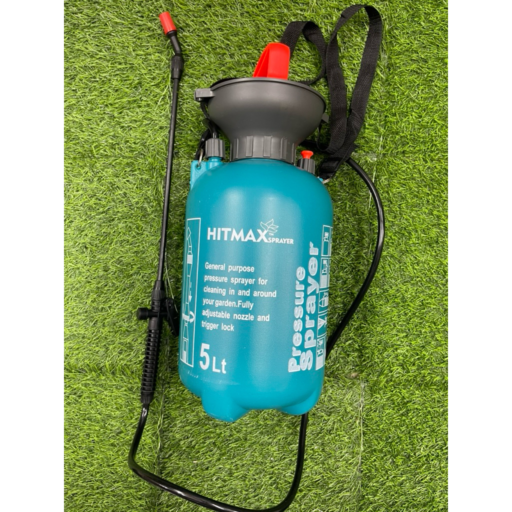 5 Litre Garden Pressure Sprayer Pump Sprayer and Plastic Pesticide ...