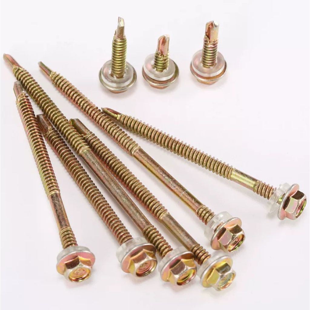 Panjang Screw / Self Drilling Screw / Bumbung Screw Special Long ...