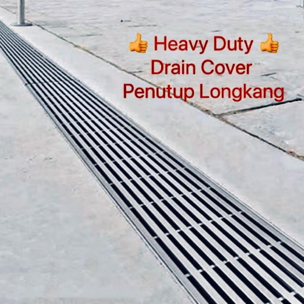 Heavy Duty Metal Drain Cover Drain Grating Penutup Longkang Gril ...