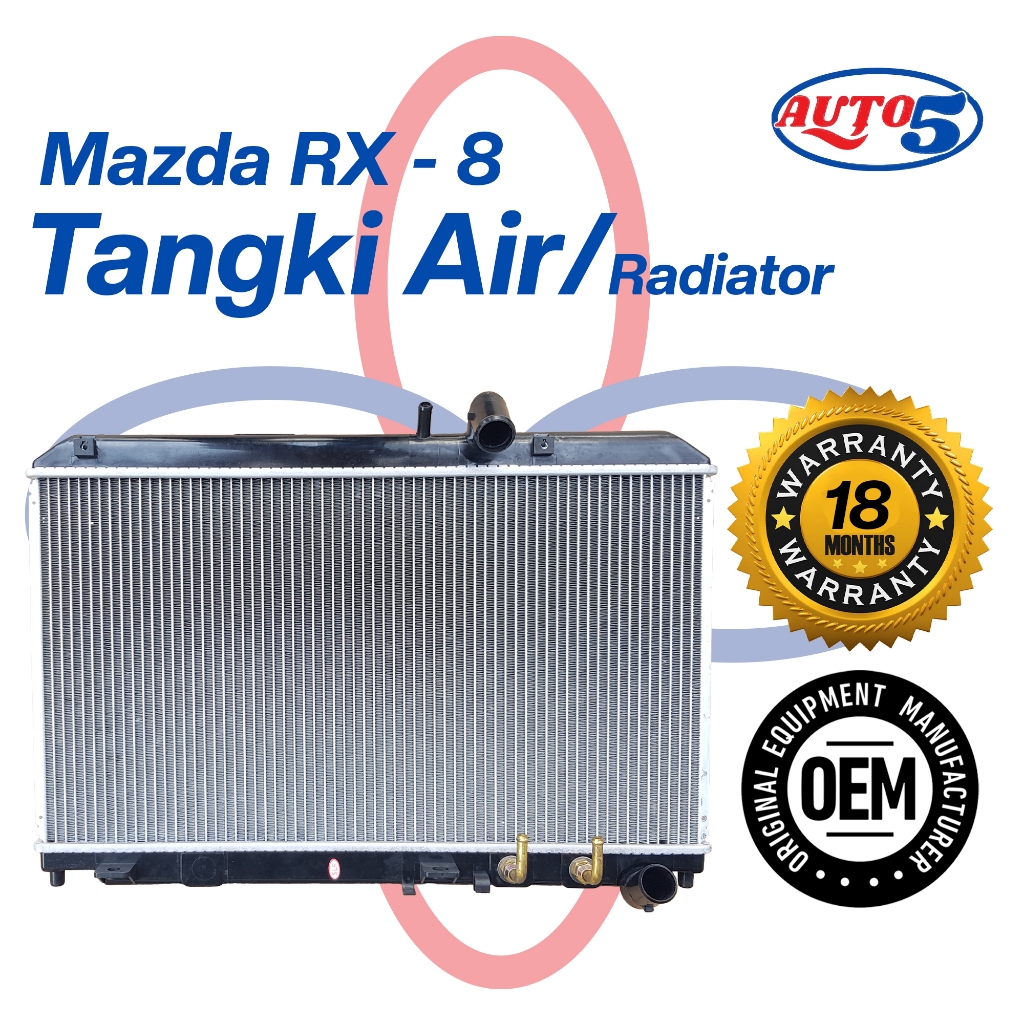 Mazda RX-8 Radiator | Auto 5 OEM | Brand New | 18 Months Warranty ...