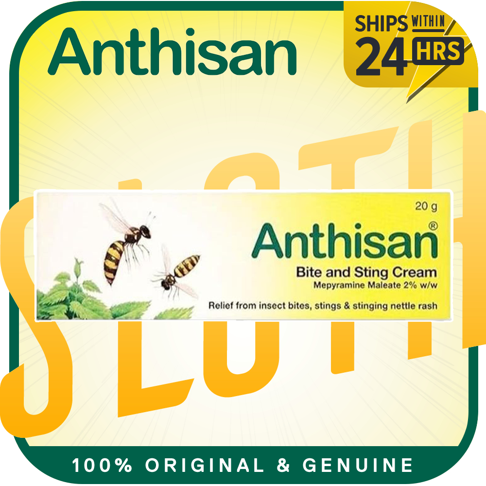 Anthisan Bite & Sting Cream 20g, relief from insect bites, stings ...