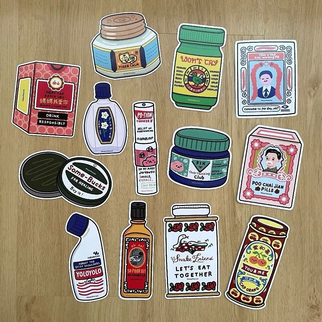Luggage Sticker by Moon Pancake (Mari Ke Kedai) | Shopee Malaysia