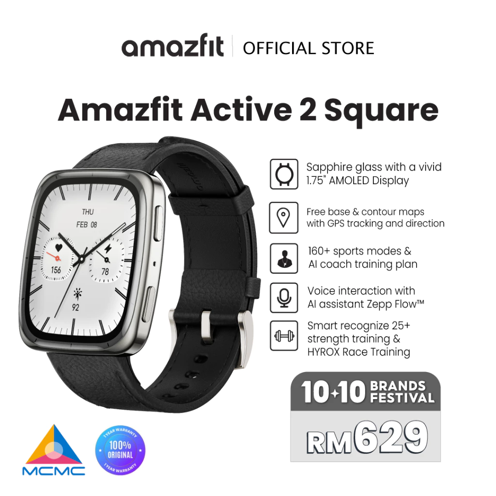 Harga Amazfit Active 2 di Malaysia