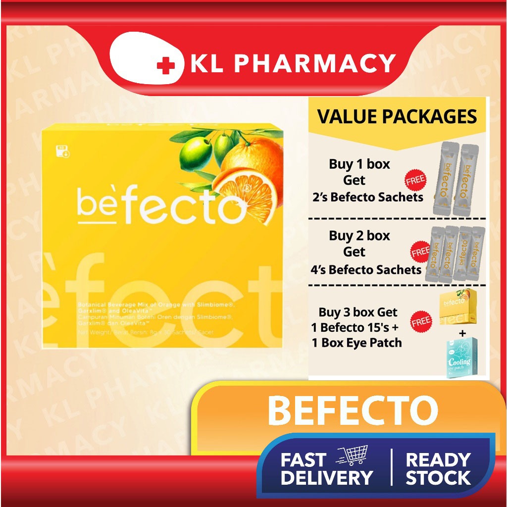 BeFree Befecto Slim Body Booster (30 Sachets) | Shopee Malaysia
