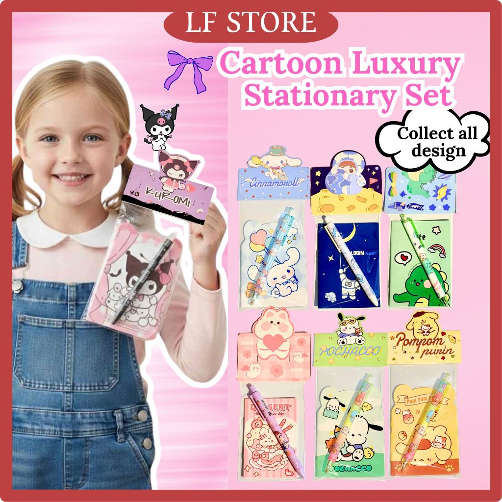 Ready Stock Cute Stationery Goodies Pack for Student Souvenir Party ...