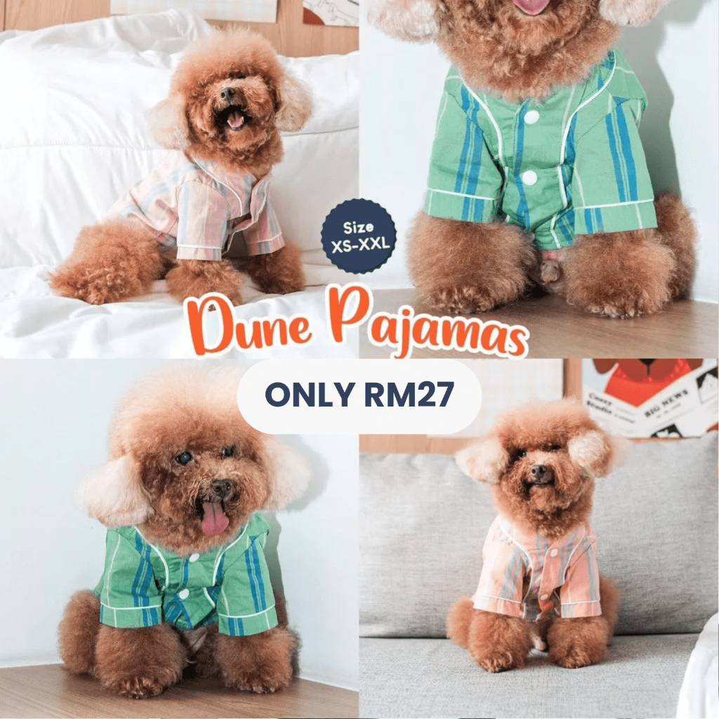 Ruff Pets Club x Pawlovin | Dune Pajamas Clothes for Cats and Dogs ...