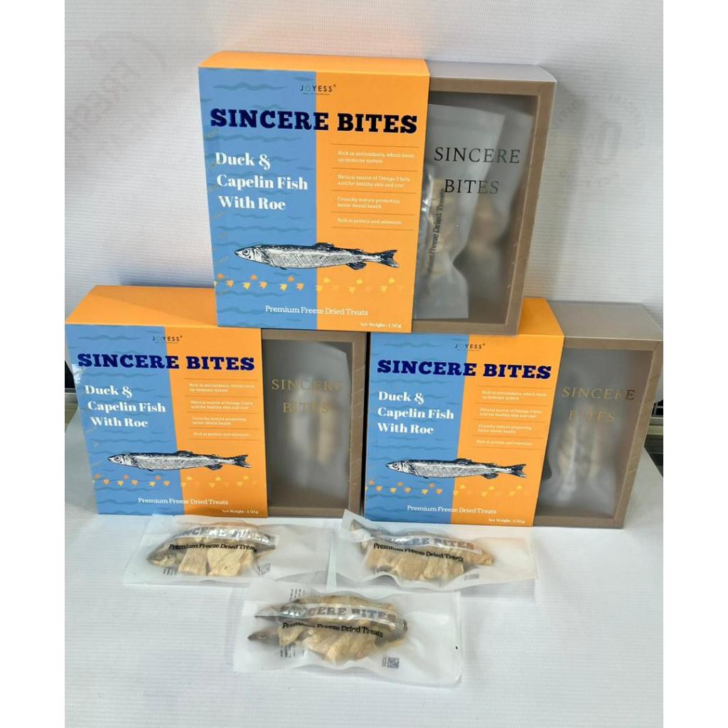 Sincere Bites: Duck & Capelin Fish with Roe in pack or box | Shopee ...