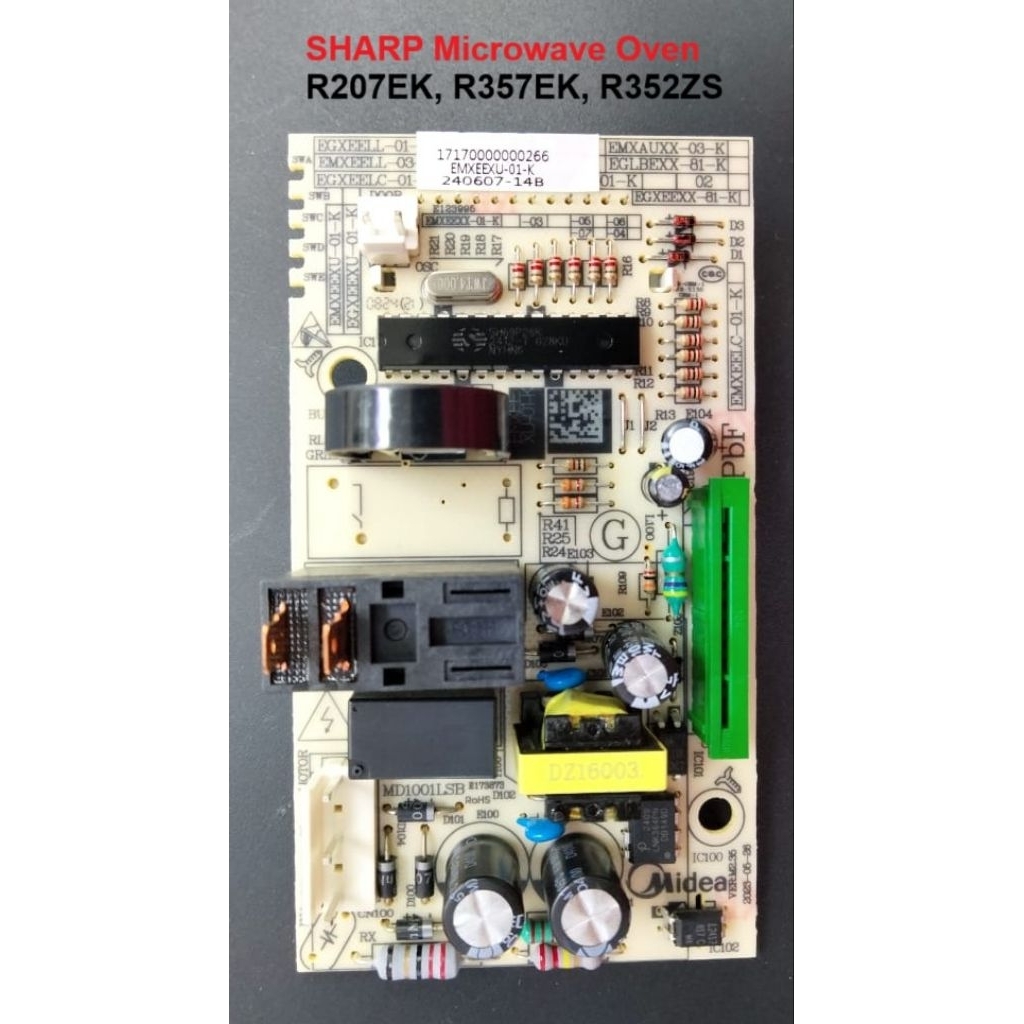 SHARP Microwave Oven PCB board (R207EK, R357EK, R352ZS) | Shopee Malaysia