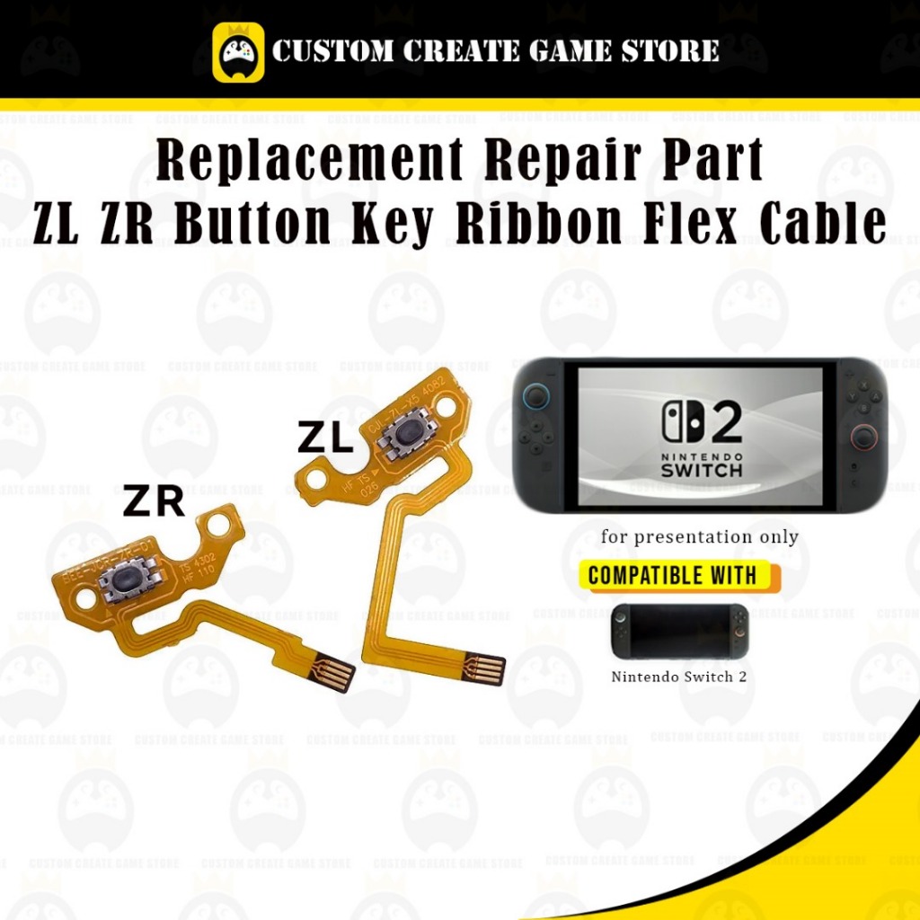 Nintendo Switch 2 Joycon Joy Con Controller NS 2 ZL ZR Button Key ...