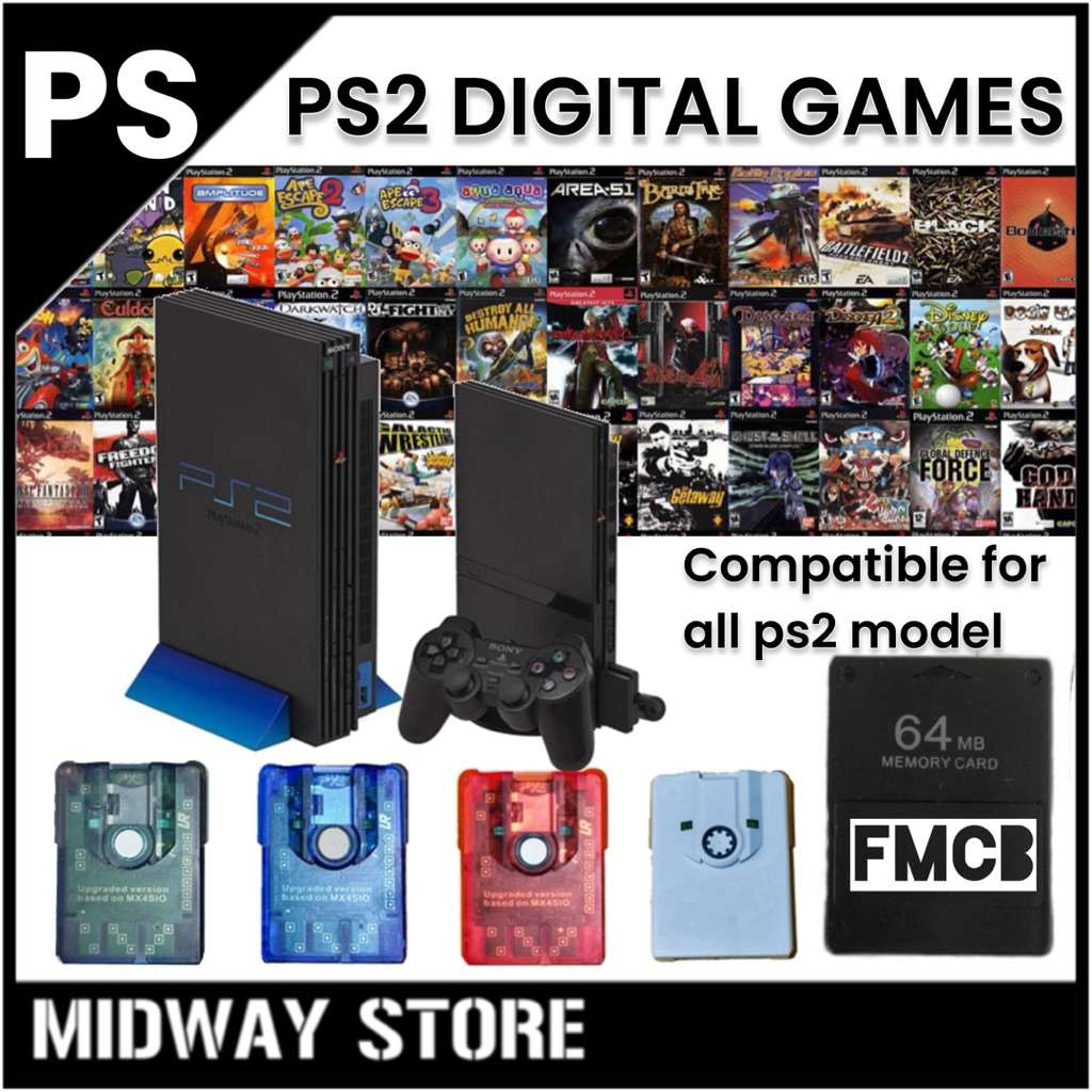 PS2 memory stick with full Games FREE Games PS2 Games | Shopee Malaysia
