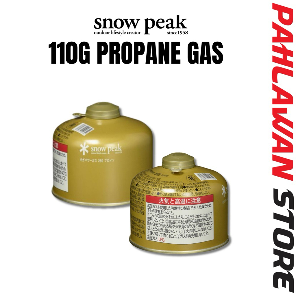 Snow Peak Gas 110G Camping Gas Butane Isobutane Propane | Shopee Malaysia