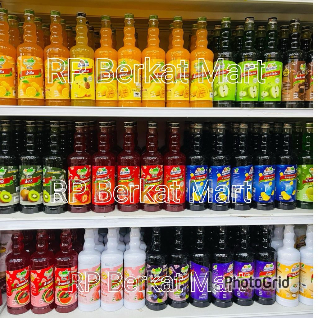 DING FONG KORDIAL BOTOL PELBAGAI FLAVOUR | Shopee Malaysia