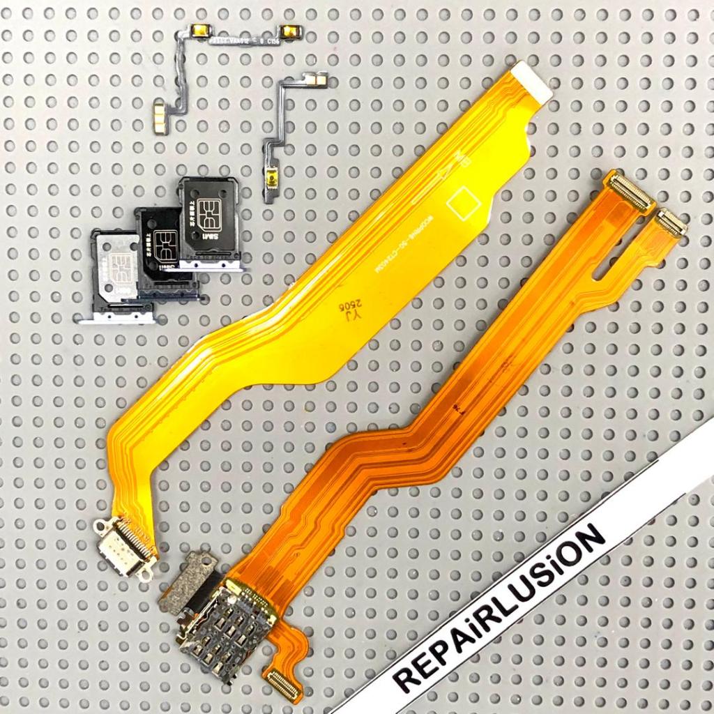 OPPO RENO 6 5G CHARGING RIBBON POWER VOLUME FLEX SIM FLEX SIM TRAY ...