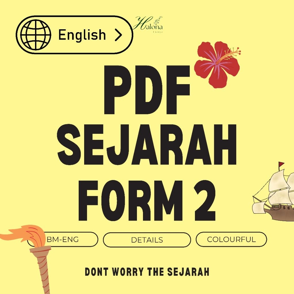 [NEW PDF] Form2 Sejarah BM ENGLISH Note | Tingkatan 2 History BM ...