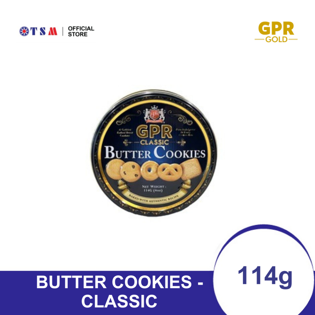 GPR BUTTER COOKIES - CLASSIC 114G | Shopee Malaysia