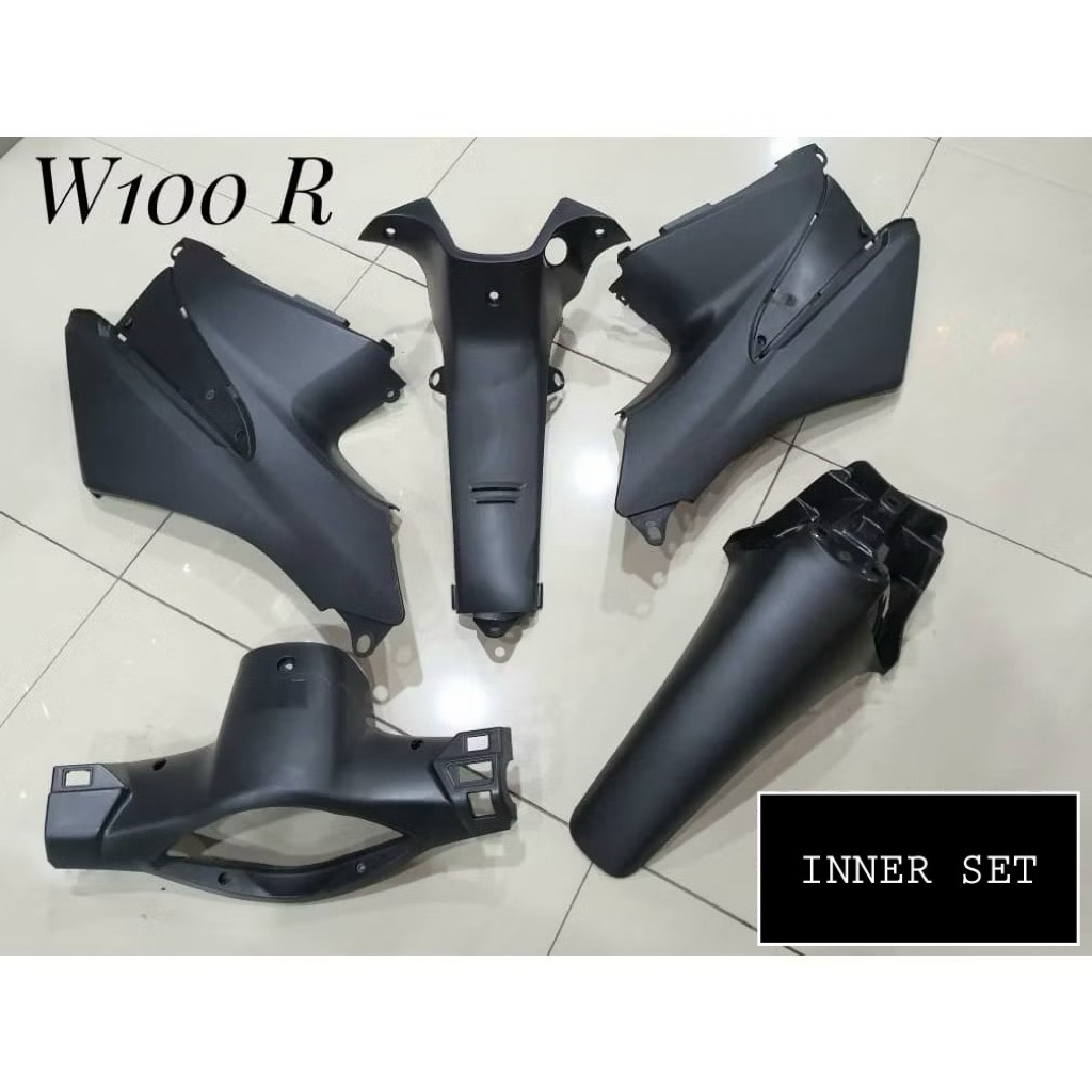 HONDA WAVE100R WAVE 100R COVER INNER SET HITAM SEBAM HANDLE METER COVER ...