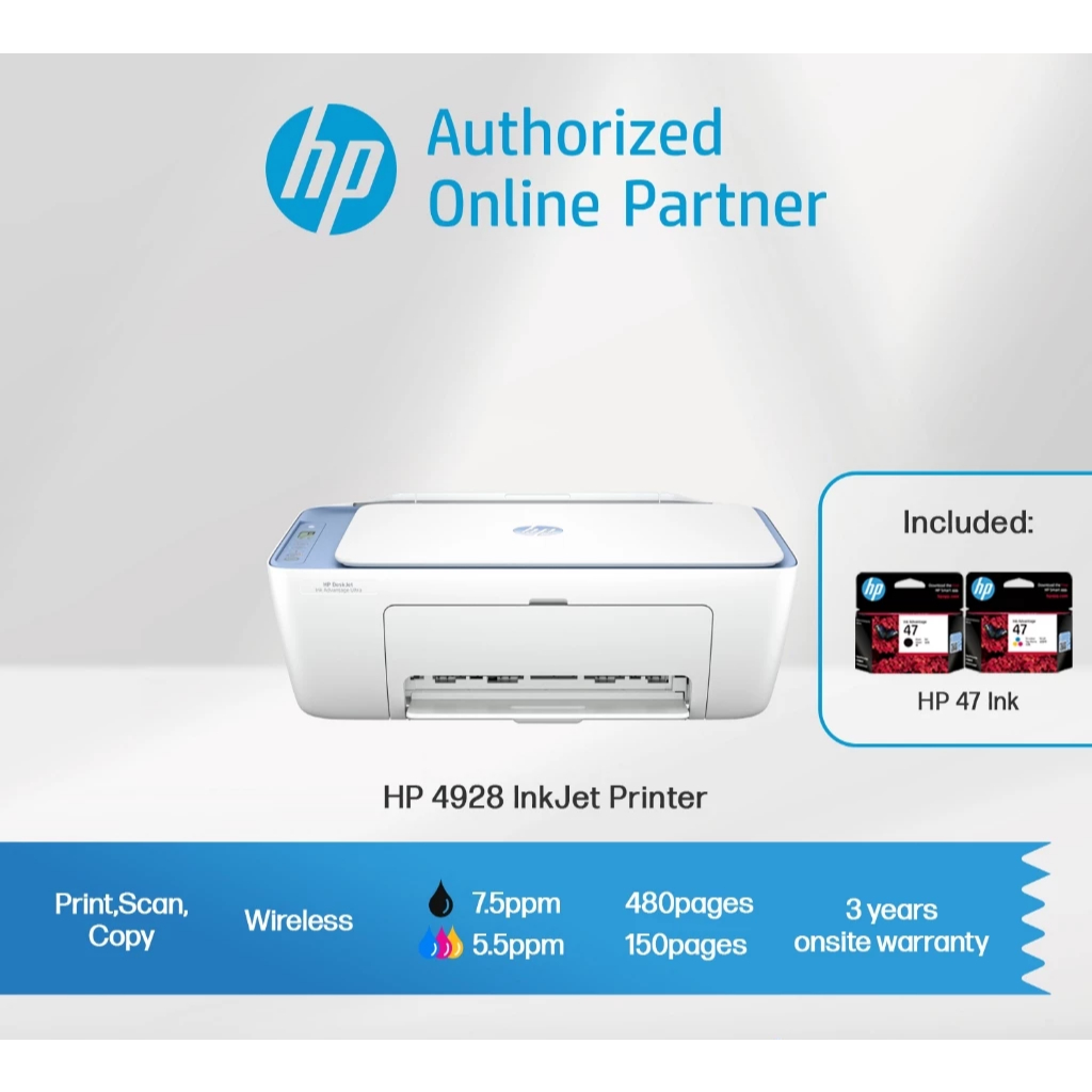 HP Deskjet Ink Advantage Ultra 4928 Wireless Printing All-In-One ...