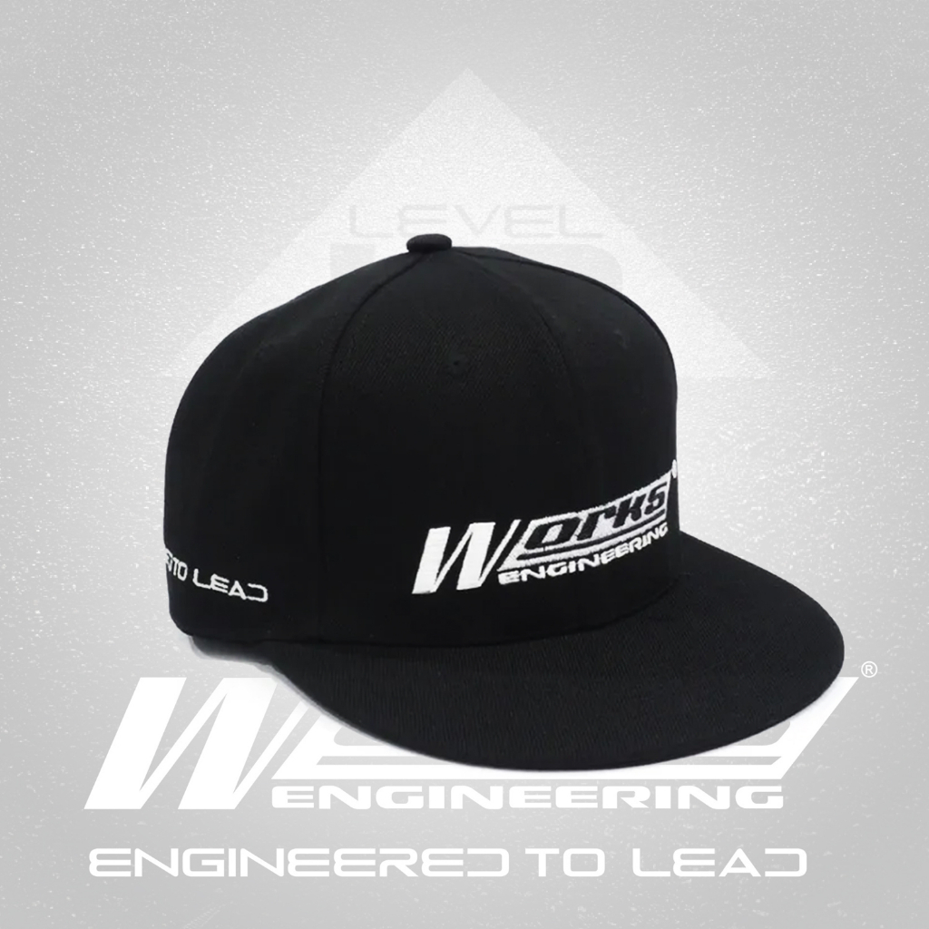 Works Engineering Merchandise - Snapback Cap (White) | Shopee Malaysia