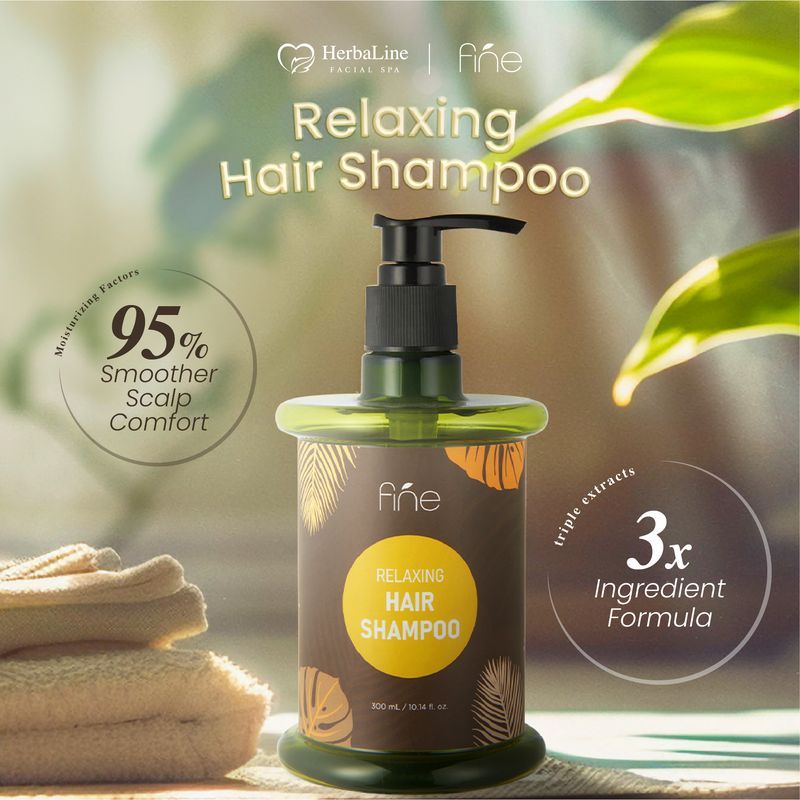 [Hair Shampoo] Fine Relaxing Hair Shampoo (300ml) | Shopee Malaysia