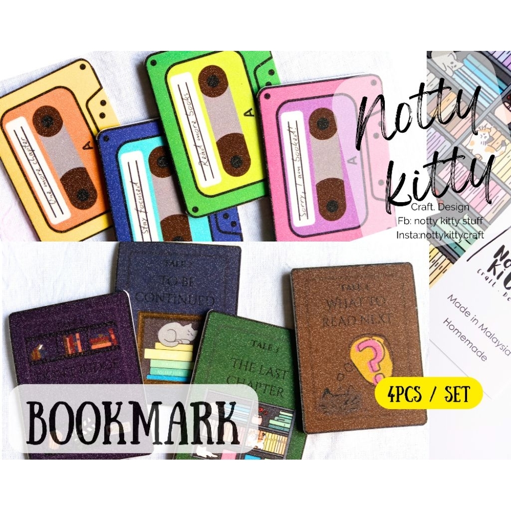 magnetic bookmark 4pcs/set | Shopee Malaysia