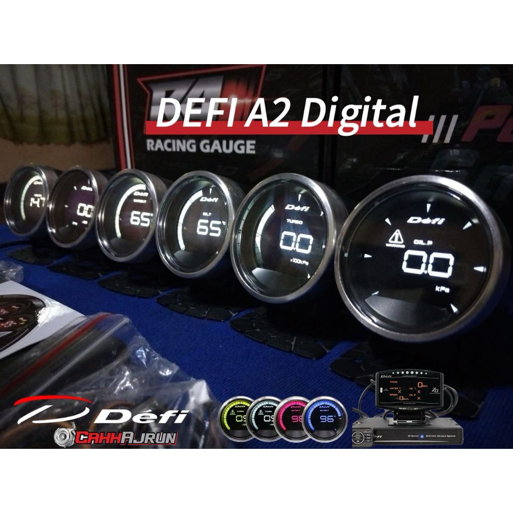Premium Set Defi Meter A2 Digital OBD2 & Wiring Sensor kit Thai ...