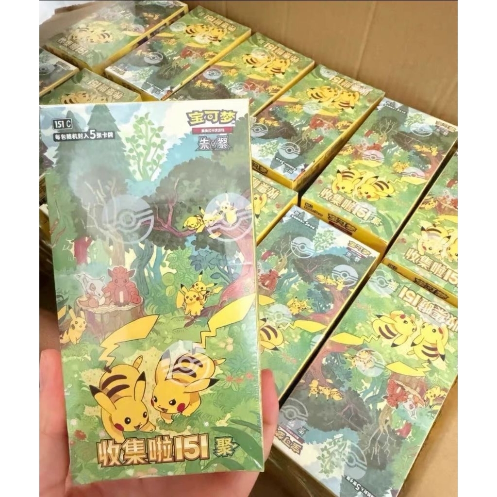 PTCG POKEMON CARD Collection 151 Gather Slim Booster Box Sealed