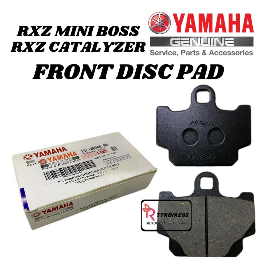 RXZ MINI RXZ BOSS CATALYZWER FRONT DISC BRAKE PAD ORIGINAL NKY93FF ...