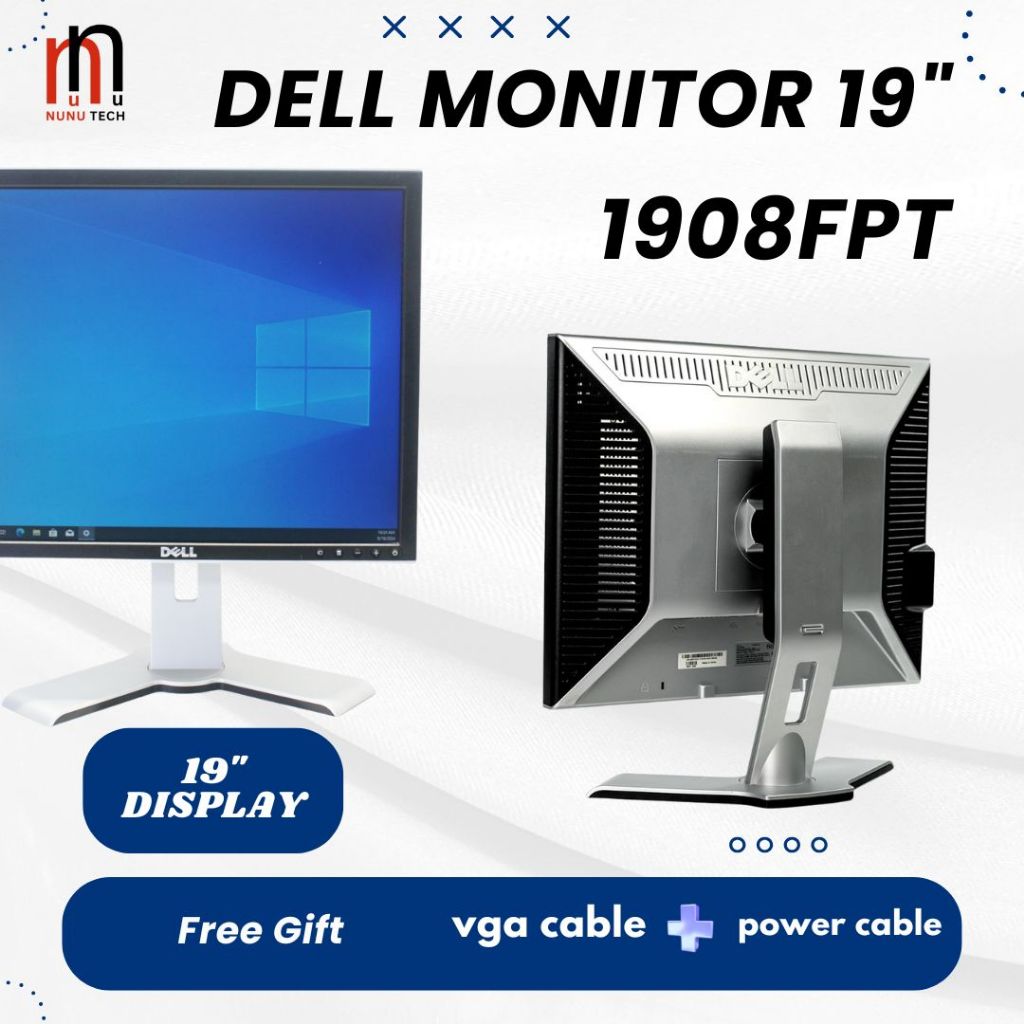 Dell Monitor 19inch VGA port HDCP support USB port | year end promo ...