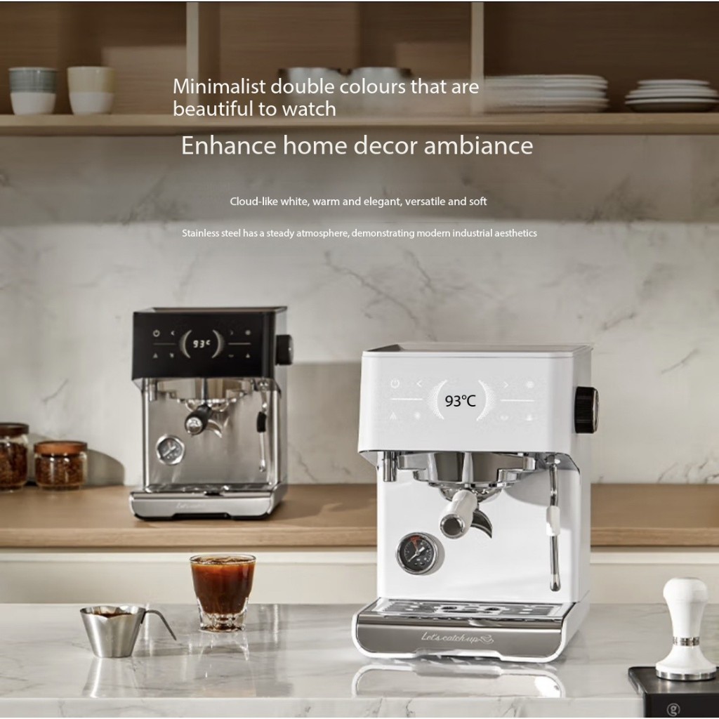 GEMILAI 3003B Italian/American style semi-automatic coffee machine with ...