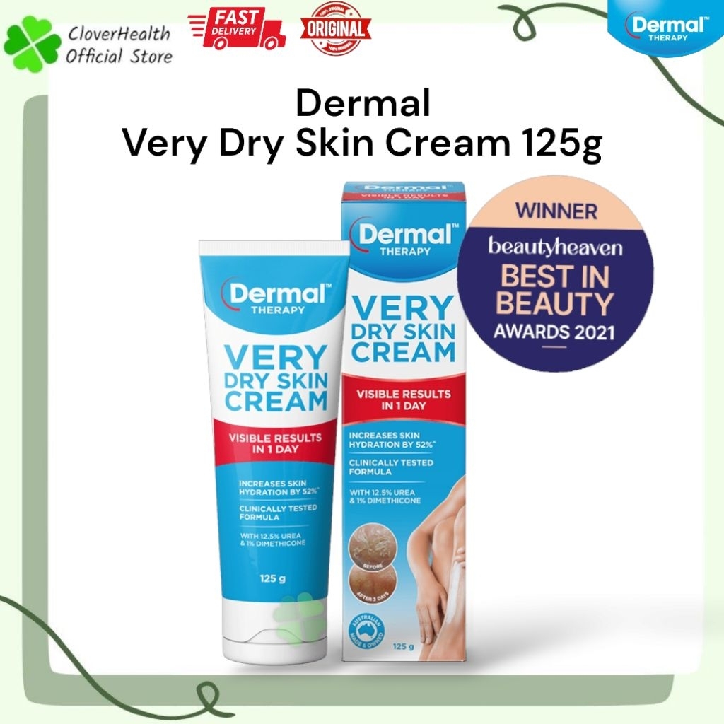 Dermal Therapy Very Dry Skin Cream 125g | Shopee Malaysia