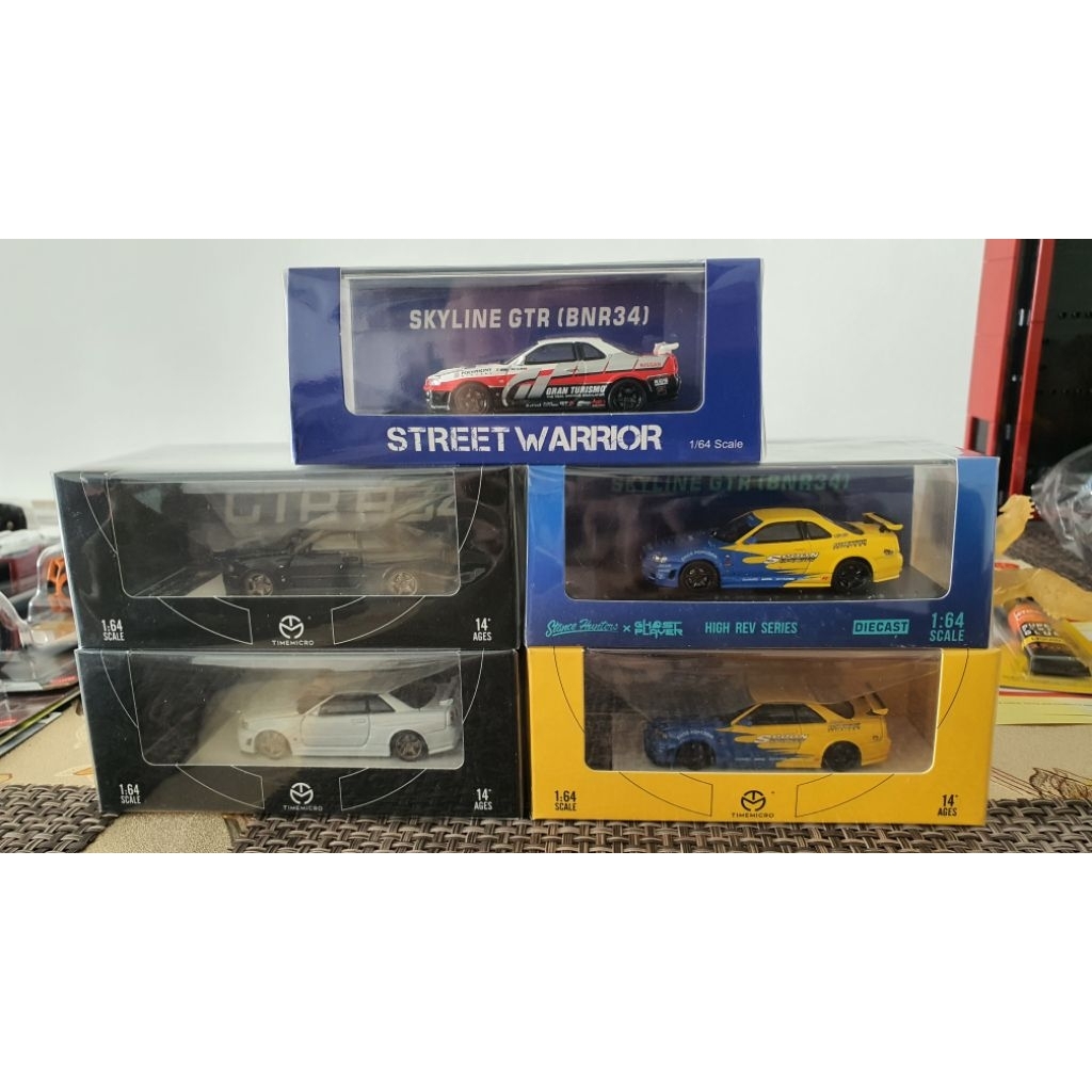 Time Micro, Stance Hunters & Street Warrior Nissan Skyline R34 GT-R ...