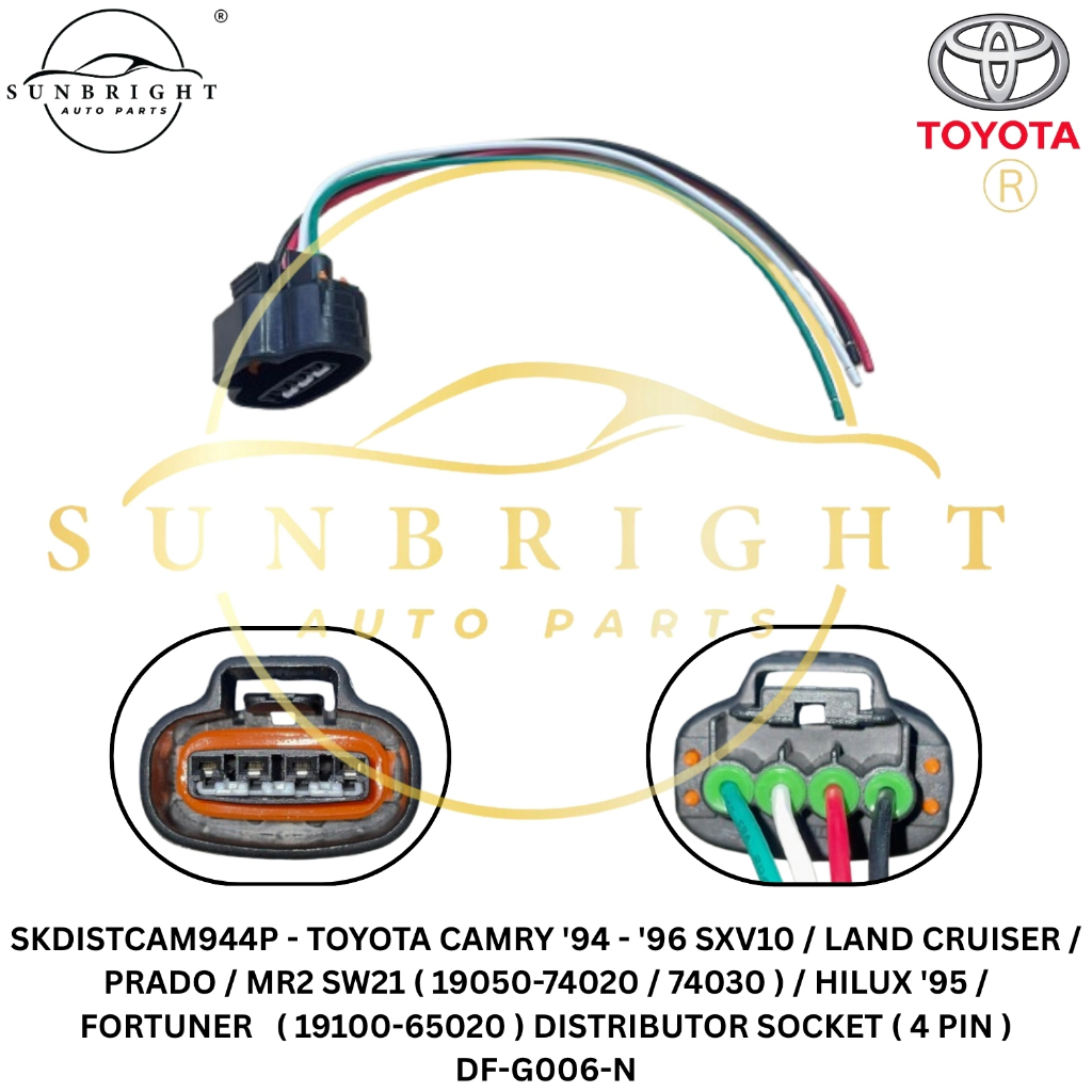 CAMRY '94 - '96 SXV10 / LAND CRUISER / PRADO / MR2 SW21 / HILUX '95 ...