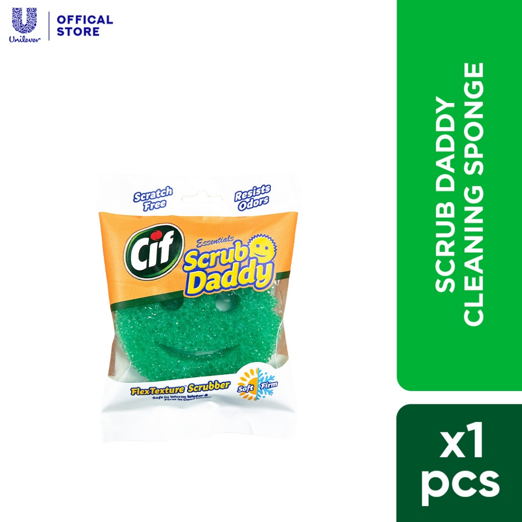 Cif Scrub Daddy Essentials Scrubber - Household Multipurpose Odor ...