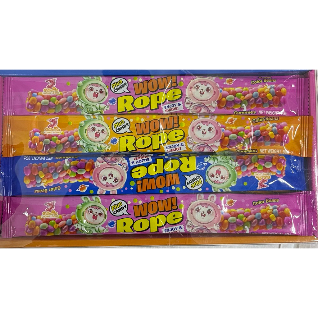 Wow Rope Gummy 30pcs | Shopee Malaysia