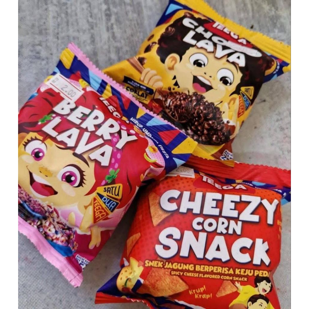 Mini TEEGA SNACK AND LAVA (HALAL) | Shopee Malaysia