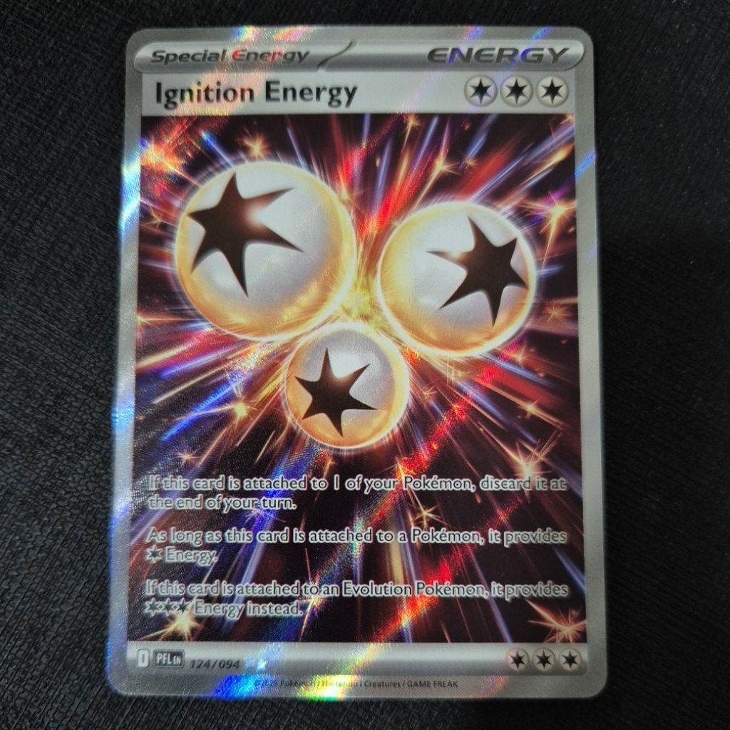 Pokemon Card TCG : ME02 Phantasmal Flames : Ignition Energy 124/094 ...