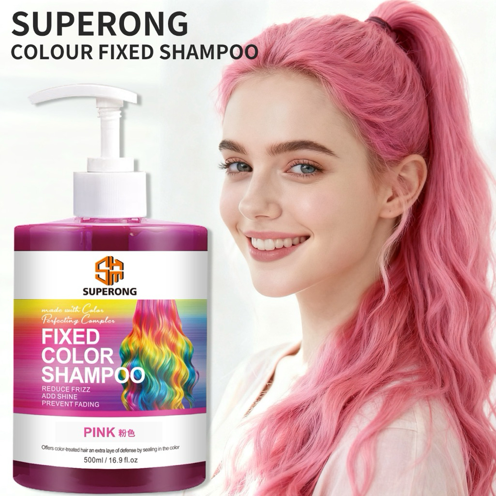 【500ML】Superong Syampu Penjagaan Warna Rambut Colour Fixing Hair ...
