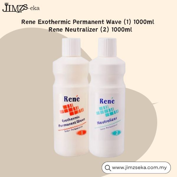 Rene Perming Lotion /Neutralizer Lotion 1000ml (Hair Care) | Shopee ...