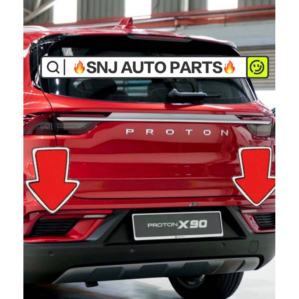 PROTON X90 REAR BUMPER FOG LAMP/REFLECTOR LIGHT - ORIGINAL GEELY/CHINA ...
