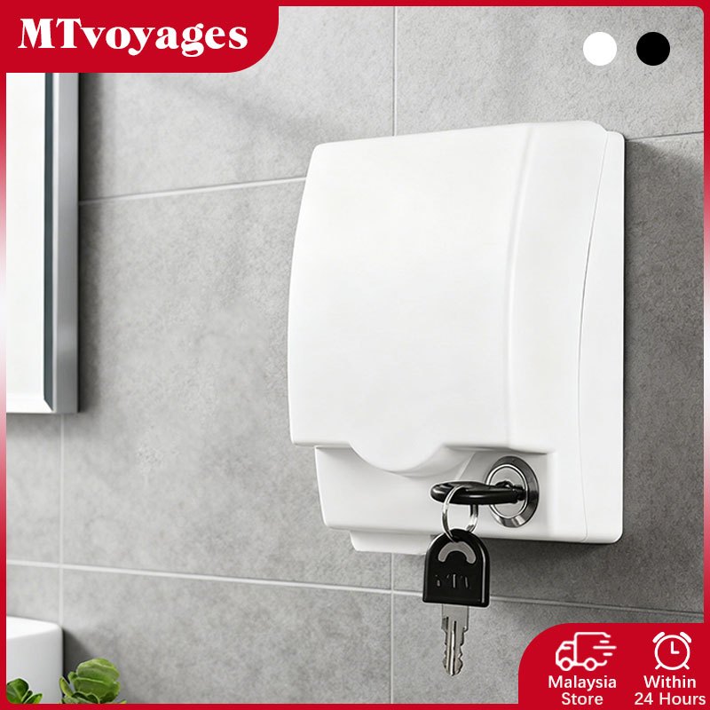 Waterproof Locking Switch Socket Cover With Key Protection Self ...