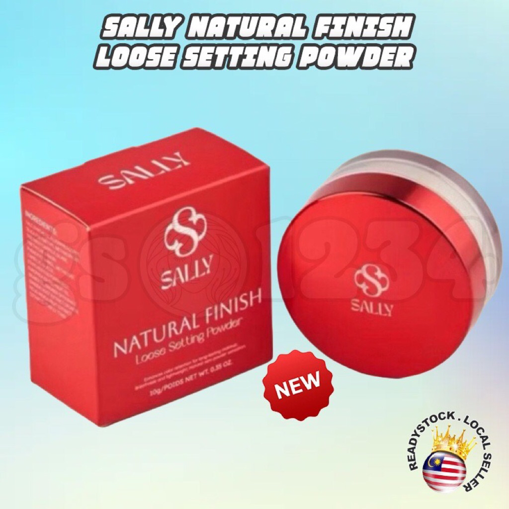 SALLY NATURAL FINISH LOOSE SETTING POWDER sally who | Shopee Malaysia